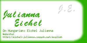 julianna eichel business card